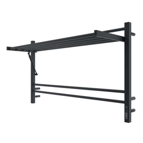 Электрический полотенцесушитель Terminus Горизонт П8 1000х600 КС sensor quick touch (черный муар)