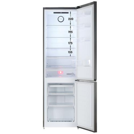 Холодильник с морозильником Beko B7RCNK406HDXBRCN серый