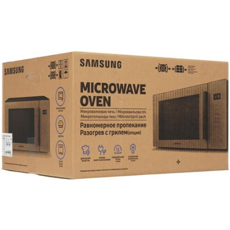 Микроволновая печь Samsung MG23T5018AK/BW черный