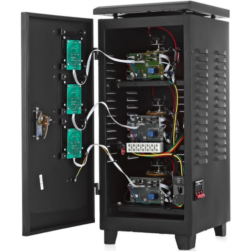 Стабилизатор напряжения Ресанта АСН-15000/3-ЭМ черный