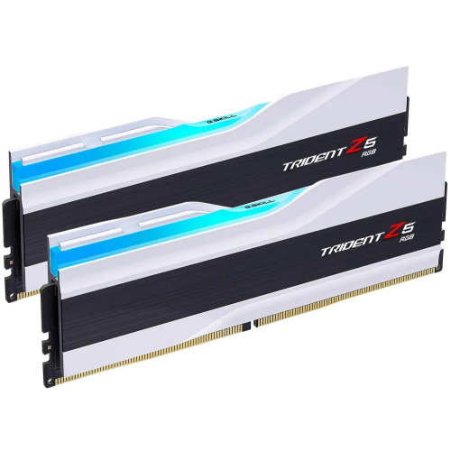 ОЗУ G.SKILL Trident Z5 RGB 64GB (F5-6400J3239G32GX2-TZ5RW) (2x32GB) DDR5 6400MHz CL32 (32-39-39-102) 1.4V / White