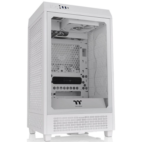 Корпус Thermaltake The Tower 200 (CA-1X9-00S6WN-00) белый без БП miniITX 11x120mm 5x140mm 2xUSB3.0 1xUSB3.1 audio bott PSU