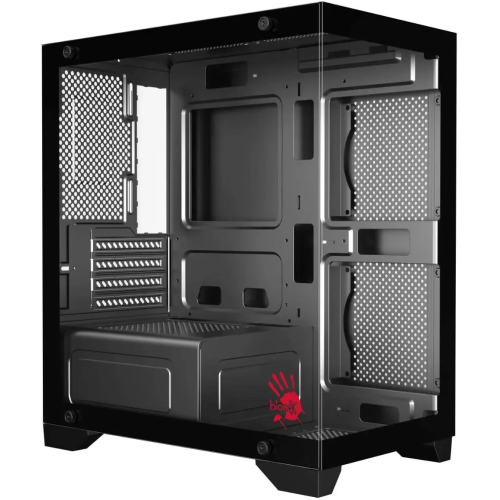 Корпус BLOODY BD-CC103, mATX, Mini-Tower, без БП, черный