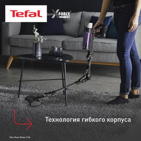 Пылесос  вертикальный  Tefal TY2038WO  черный