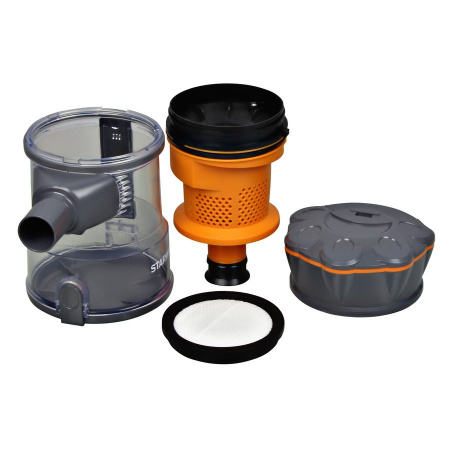 Пылесос ручной Starwind SCH1320 оранжевый/серый