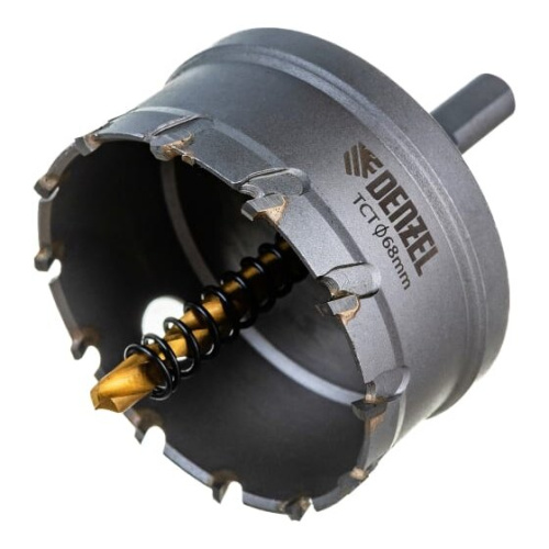 Коронка по металлу твердосплавная Denzel 724019 68 мм