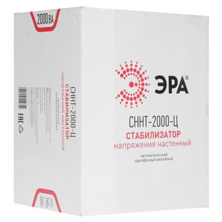 Стабилизатор напряжения ЭРА СННТ-2000-Ц