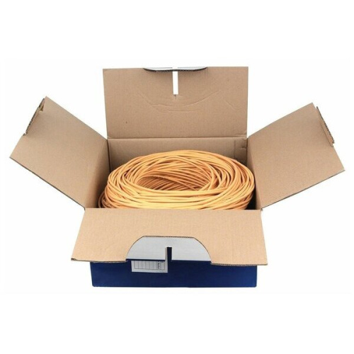 Витая пара SkyNet Light CSL-UTP-LSZH-4-CU оранжевый