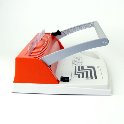 Переплетчик Гелеос БП9ПБК A4/перф.9л.сшив/макс.150л./пластик.пруж. (6-19мм)