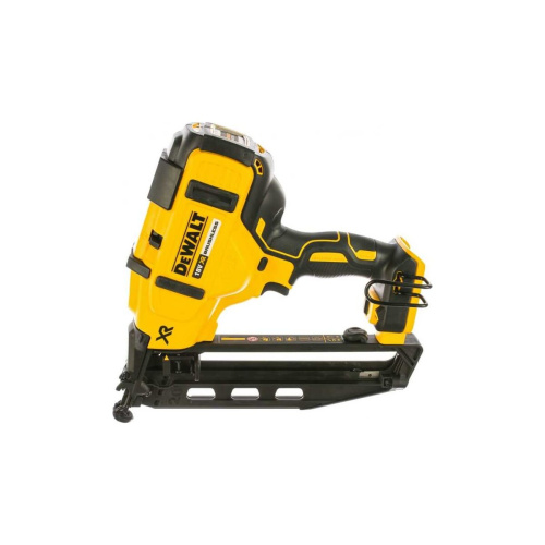 Пистолет шпилькозабивной аккумуляторный DeWALT DCN660D2-QW с АКБ и ЗУ желтый