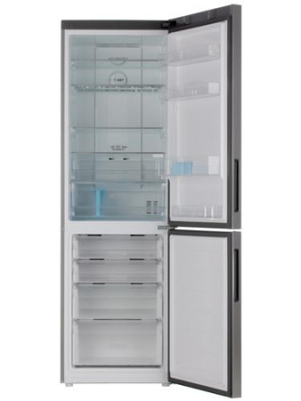 Холодильник с морозильником Haier C2F636CFRG серебристый