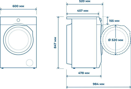 Стиральная машина Centek CT-1946