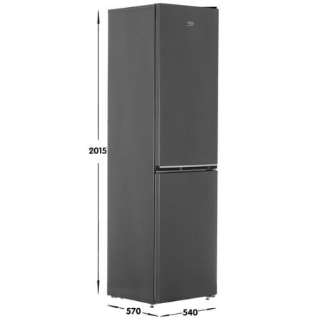 Холодильник с морозильником Beko B1RCNK332G серый