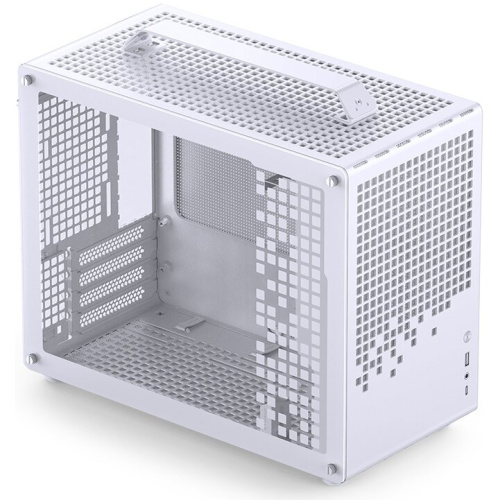 Корпус JONSBO Jonsplus Z20 White без БП, боковая панель из закаленного стекла, mini-ITX, micro-ATX, белый