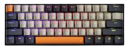 Клавиатура проводная + беспроводная Redragon Caraxes Pro