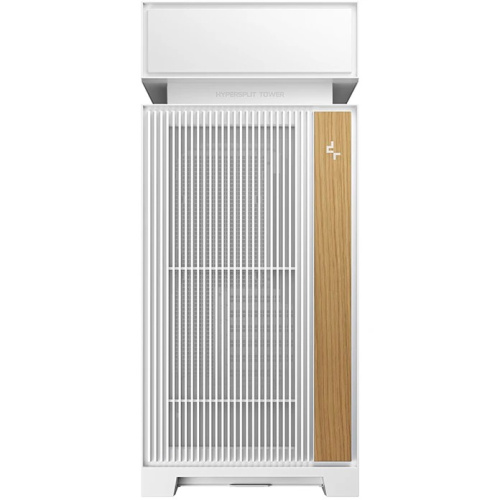 Корпус Deepcool CL6600 WH без БП, боковое окно (закаленное стекло), 360 СЖО и 2x120мм ARGB вентилятор снизу, белый, ATX