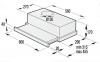 Вытяжка телескопическая Gorenje BHP62CLB черный/черный