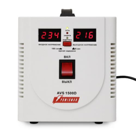 Стабилизатор напряжения PowerMan AVS 1500D