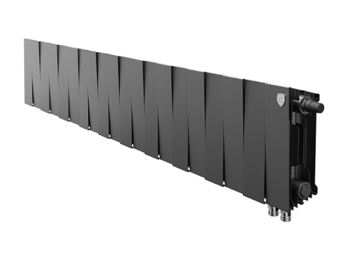 Биметаллический радиатор отопления  Royal Thermo Pianoforte 200 20 Секций Noir Sable Vdr