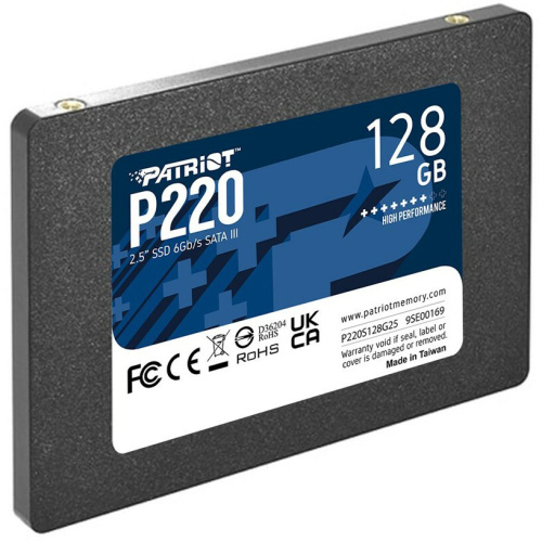SSD Patriot P220 P220S128G25 SATA III 128Gb 2.5"