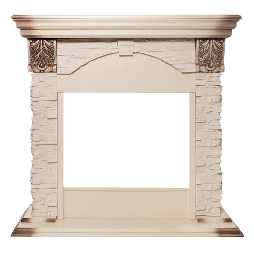 Портал каминный из МДФ RealFlame Dublin Lux под очаги (Majestic, Fobos, Eugene, 3D Olympic, 3D Oregan)