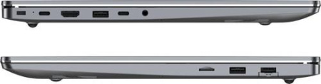 16" Ноутбук Tecno Megabook K16SDA серый
