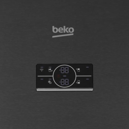 Холодильник с морозильником Beko B7RCNK406HDXBRCN серый