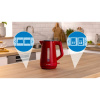 Электрочайник Bosch TWK1M124 красный