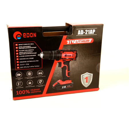Дрель-шуруповёрт Edon AD-21AP