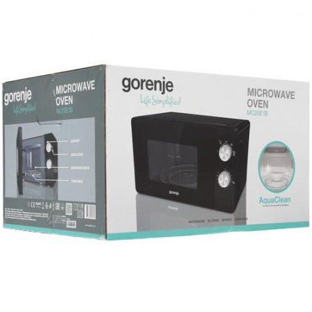 Микроволновая печь Gorenje MO20E1B черный