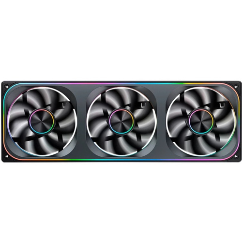 Вентилятор JONSBO ZA-360BR (3 in 1) 120х120х28мм Reverse (PWM, ARGB LED, 700-2400об/мин, черный) Retail