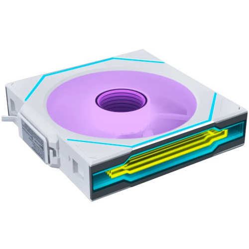 Вентилятор Lian Li Uni Fan SL-INF Wireless 120 Reverse Blade (G99.12RSLIN1W1W.R0) / 12RSLIN1W1W White / 120x122,1x25мм (PWM, ARGB, 2200 об/мин (Max.))