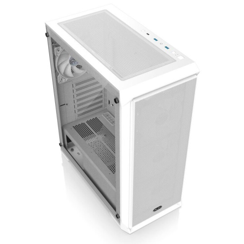 Корпус RAIJINTEK CO LTD Arcadia 41-MS4 (0R20B00268), без БП, Midi-Tower, TG, 1x120mm + ARGB, 2xUSB-A 3.0 1xUSB-C, ATX, mITX White