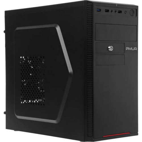 ПК AMUR Нарвал B7I21 (2147002) Intel Core i3 12100, DDR5 16ГБ, 256ГБ(SSD), Intel UHD Graphics 730, FreeDOS, черный