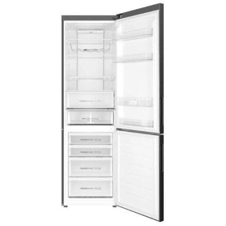 Холодильник с морозильником   Haier C4F640CBFRGU1 черный