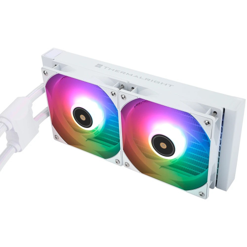 СВО Thermalright Frozen Notte 240 White Argb V2 (F-Notte-240-WH-ARGB-V2) 240mm, Fans 2x120mm, 72.37CFM, 27.7dBA, 2000RPM