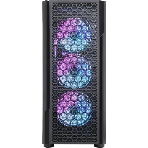 Корпус Accord 3312 (ACC-3312) черный без БП ATX 2xUSB2.0 1xUSB3.0 audio bott PSU