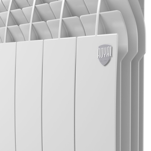 Биметаллический радиатор отопления  Royal Thermo Biliner 500 Vr 8 Секций Bianco Traffico