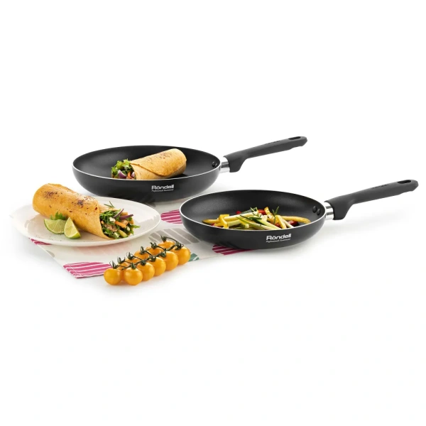 Сковорода Rondell Massimo RDA-1402 черный 24см