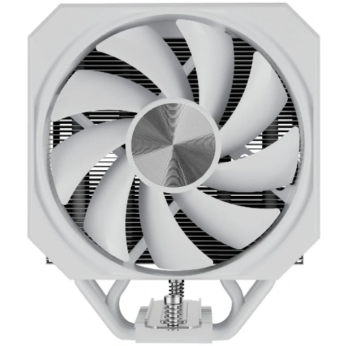 Кулер upHere UP1TC6 White / 6HPx6mm, 250W TDP, single tower, 1x120mm fan, 600-1650RPM, 68 CFM, 25dBA, ARGB cover