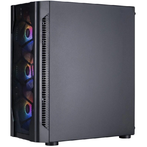 Корпус 1STPLAYER DK D4 Black (D4-BK-4F1) / ATX / 4x120mm FRGB fans