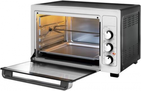 Мини-печь BBK OE3884MC серебристый