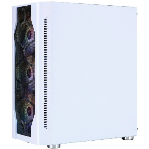 Корпус 1STPLAYER DK D4 White (D4-WH-4F1) / ATX / 4x120mm FRGB fans