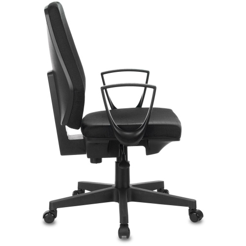 Кресло Бюрократ CH-545/418-Black черный 38-418 крестов. пластик