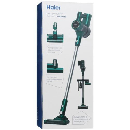 Пылесос  вертикальный  Haier HVC400HE  зеленый