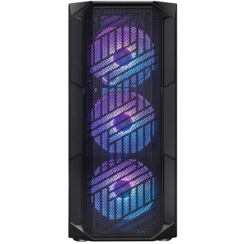 Корпус 1STPLAYER Firebase XF Black (XF-BK-4F7) / ATX / 4x120mm ARGB fans