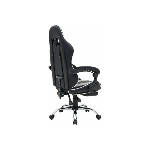 Кресло игровое CROMEX Wave GM-145 (532956) экокожа, черное/серое