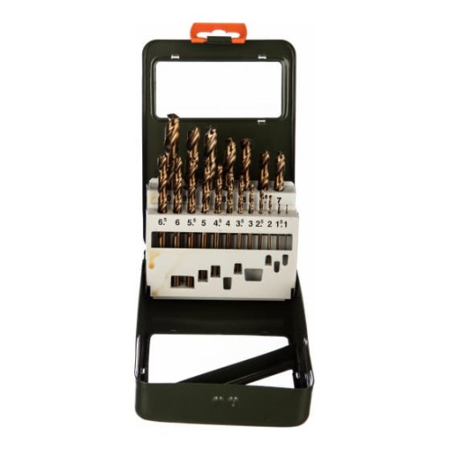 Набор сверл по металлу Дело Техники Р6М5К5 (211219) d 1,0-10,0