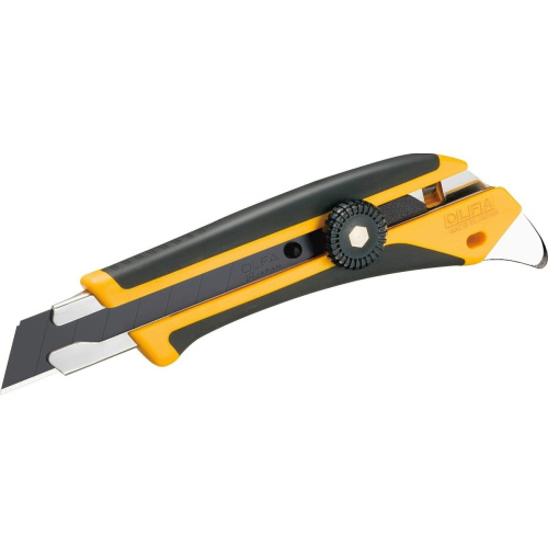 Нож Olfa OL-L-5 двухкомпонентный корпус/трещеточный фиксатор