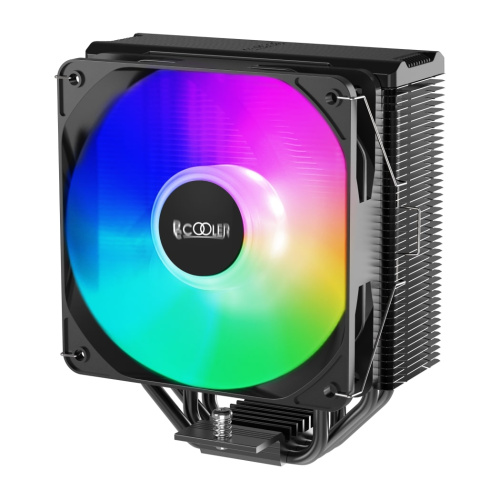 Кулер PCCooler Paladin EX400S S115X/1200/1700/AM4 (TDP 180W, 120mm PWM LED FAN, 4 тепловые трубки 6мм, 800-1800RPM, 28,6dBa)